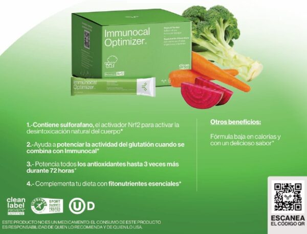 IMMUNOCAL OPTIMIZER FRUTOS ROJOS Y VERDES - Image 2