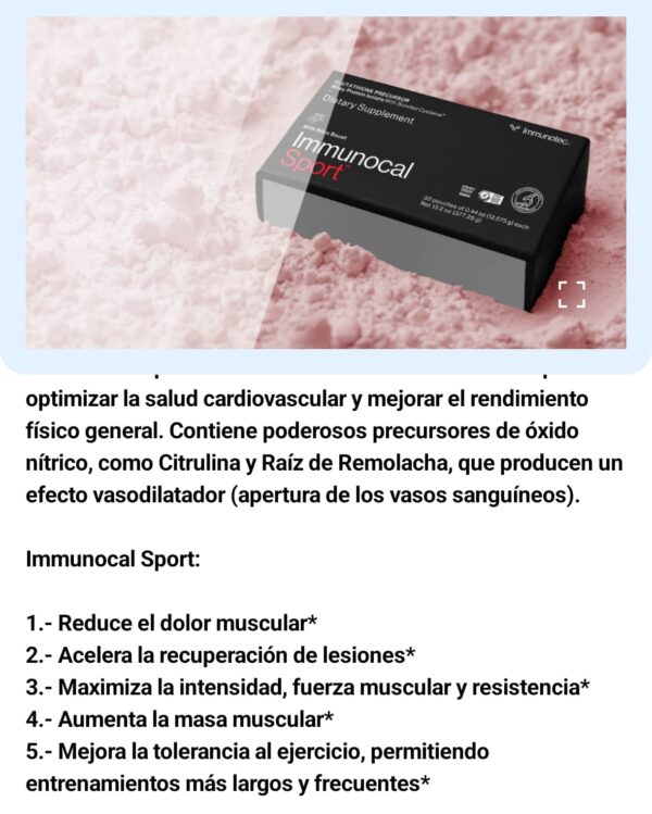 IMMUNOCAL SPORT - Image 2