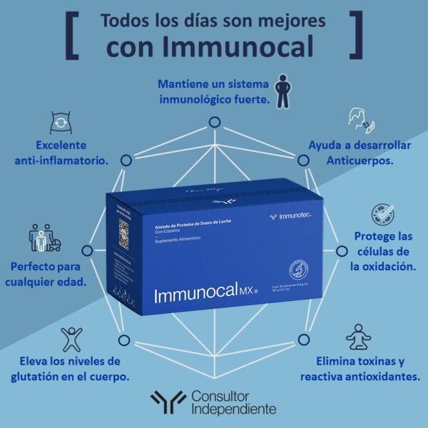 IMMUNOCAL MX, AZUL O CLASICO