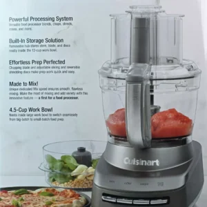 NUEVO Cuisinart Core Custom 13-Cup Food Processor/Modelo CFP-260GMPC/Gris