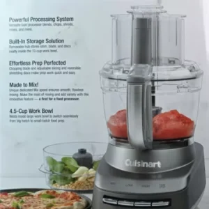 NUEVO Cuisinart Core Custom 13-Cup Food Processor/Modelo CFP-260GMPC/Gris