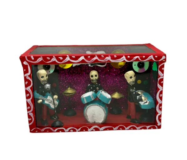 Calaveras en caja Banda de Rock - Image 4