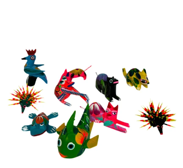 Set surtido de 12 alebrijes mini - Image 6