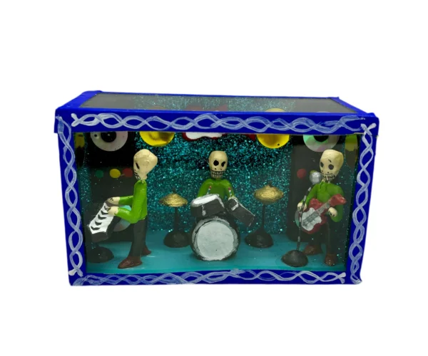 Calaveras en caja Banda de Rock - Image 2
