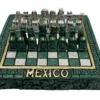 Ajedrez y Juego de Gato en Malaquita
