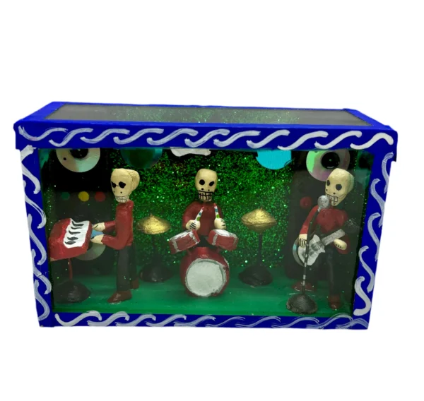 Calaveras en caja Banda de Rock - Image 3