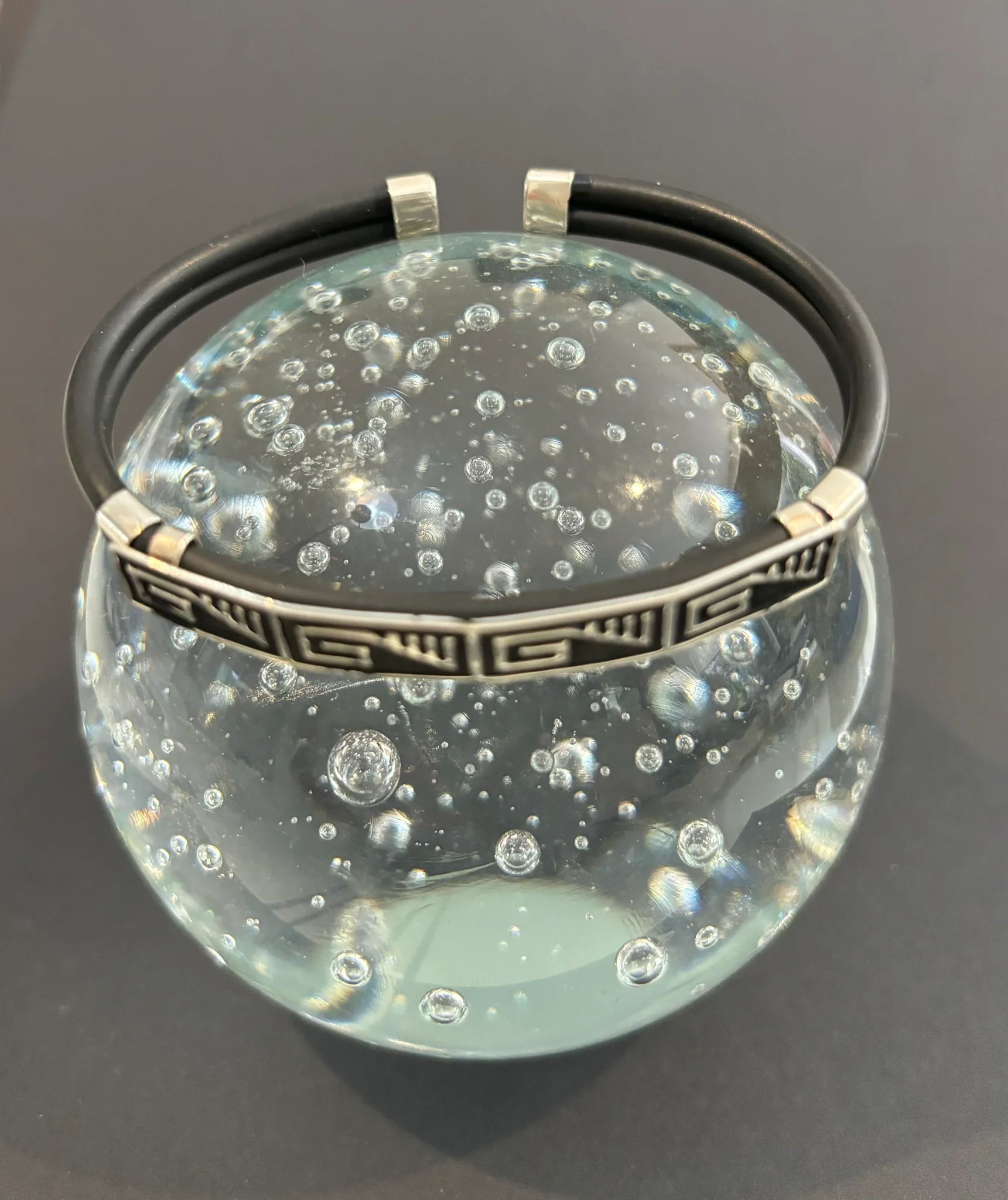 Pulsera grabada con greca - Image 2