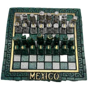 Ajedrez y Juego de Gato en Malaquita
