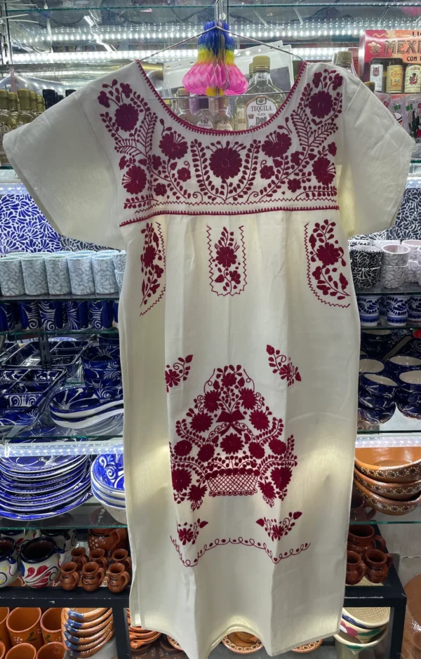 Vestido Tehuacan para dama - Image 9