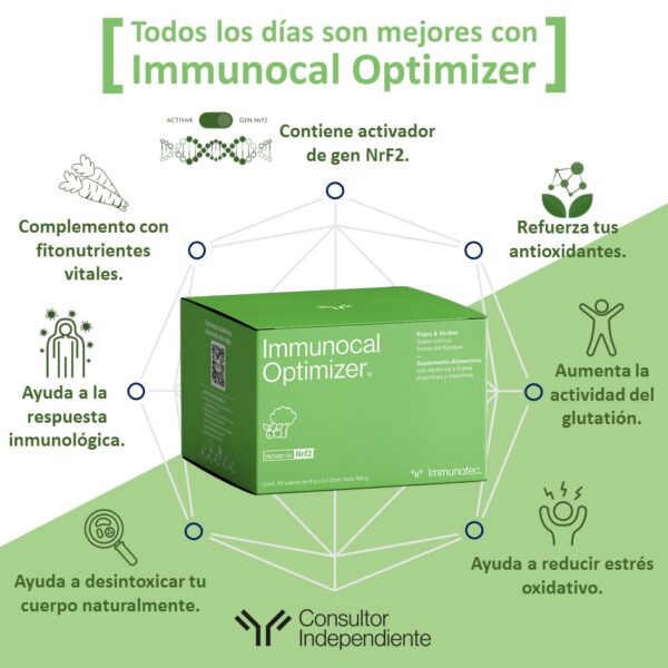 IMMUNOCAL OPTIMIZAR ROJOS Y VERDES