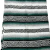 Cobija rayas verde