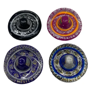 Set 4 Imanes de sombrero de charro