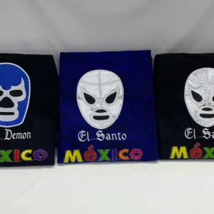 Delantal Bordado Luchadores