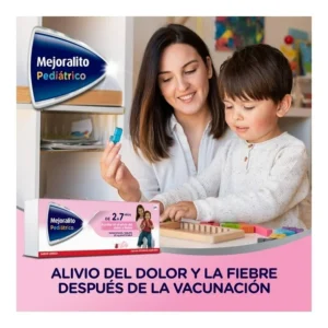 Mejoralito pediátrico sabor cereza 30 tabletas