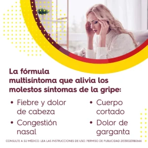 Tabletas Tabcin 500 Ácido Acetilsalicílico 500mg Alivio de la Gripe 12 Tabletas