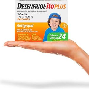 Desenfriol-ito Antigripales Plus, 24 Tabletas