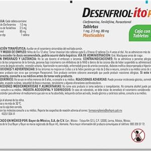 Desenfriol-ito Antigripales Plus, 24 Tabletas