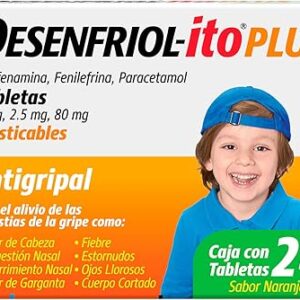 Desenfriol-ito Antigripales Plus, 24 Tabletas