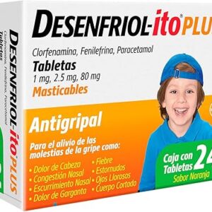 Desenfriol-ito Antigripales Plus, 24 Tabletas