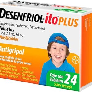 Desenfriol-ito Antigripales Plus, 24 Tabletas