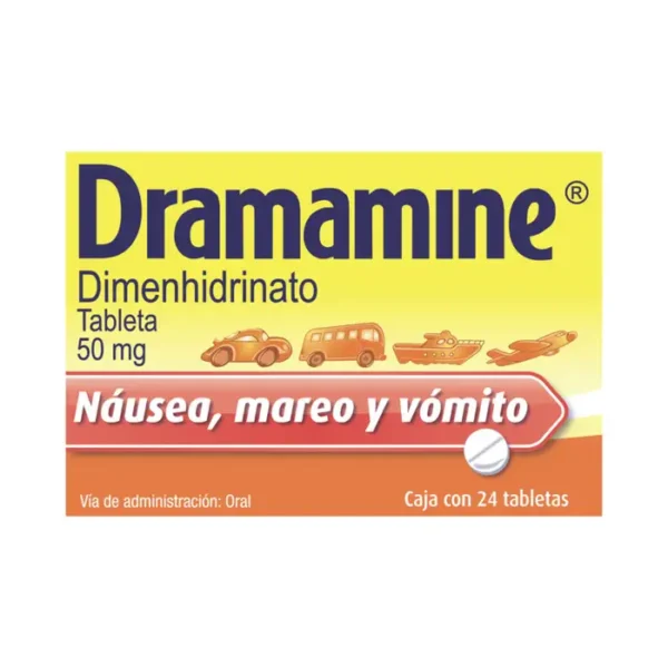Dramamine Antimareo 24 tabletas - Image 2