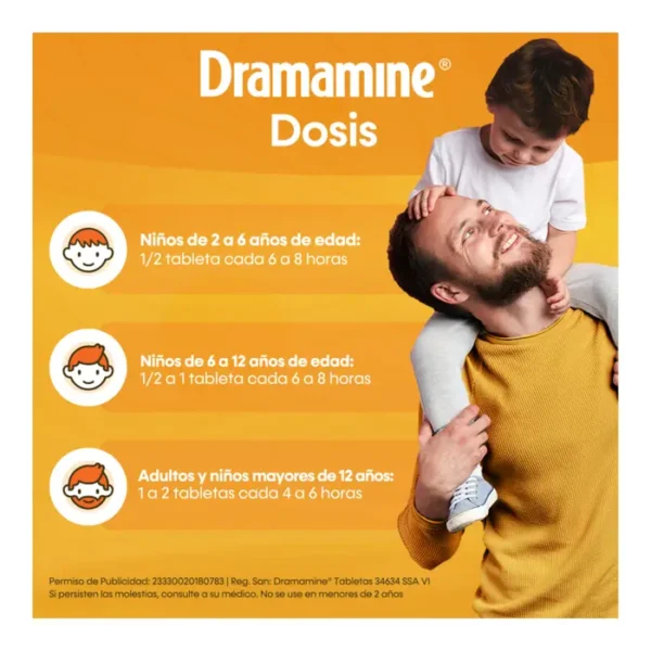 Dramamine Antimareo 24 tabletas - Image 3
