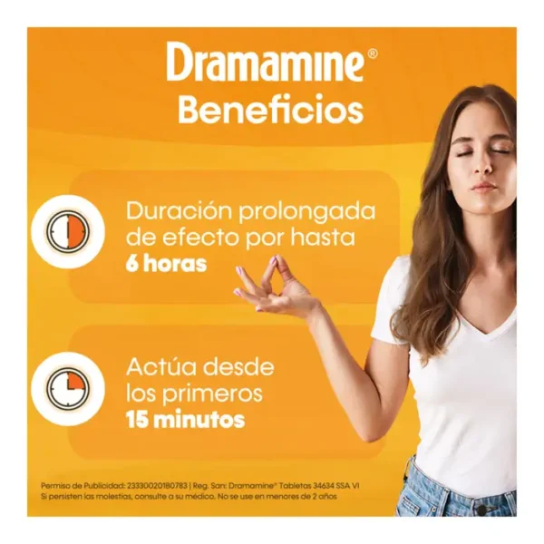 Dramamine Antimareo 24 tabletas - Image 5