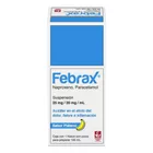 Febrax Naproxeno Paracetamol Suspensión 25 Mg 20 Mg 100 Ml