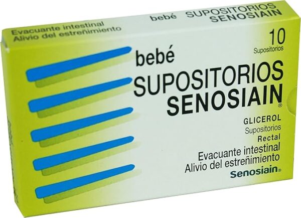 Senosiain, con 10 Supositorios para Bebe