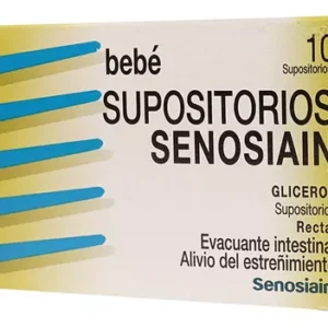 Senosiain Supositorios para Adultos, 10 Piezas