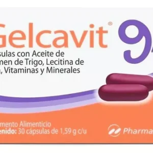 GELCAPS Gelcavit 9m Con 30 Cápsulas Pharmacaps