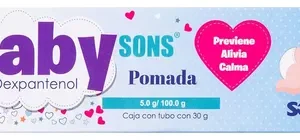 Pomada Baby Sons Dexpantenol Tubo con 30g