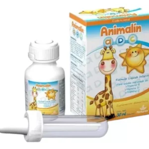 Animalin A D C Formula Liquida Infantil 30 Ml Naturex Sabor Sin Sabor